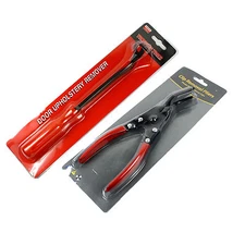 Car Door Panel Upholstery Remover Pry Bar Tool & Trim Clip Removal Pliers
