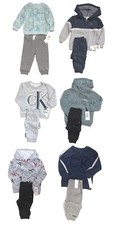 Calvin Klein Baby/Toddler Boys 2-PC Sweatsuit / Hooded Jogger Set; Sizes 12M-4T