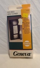 Vintage 1994 Geneva Vhs Video Head Cleaner Vr-140 Tape, Bottle Is Empty, Nos