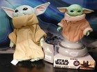 Star Wars The Mandalorian Grogu Night Light & A Disney Store Plush Grogu — photo 1