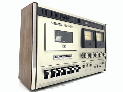 Akai Gxc 510D Tape Deck Cassette 2 Head Rare Vintage 1976 Revised