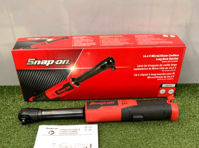 Snap-on CTR867ADB 14.4 Long Neck Brushless 3/8” Cordless Ratchet