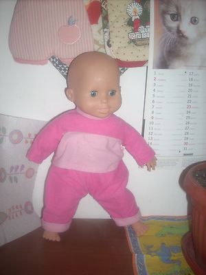 puppe gemarkt bestam made in china h.cm.35