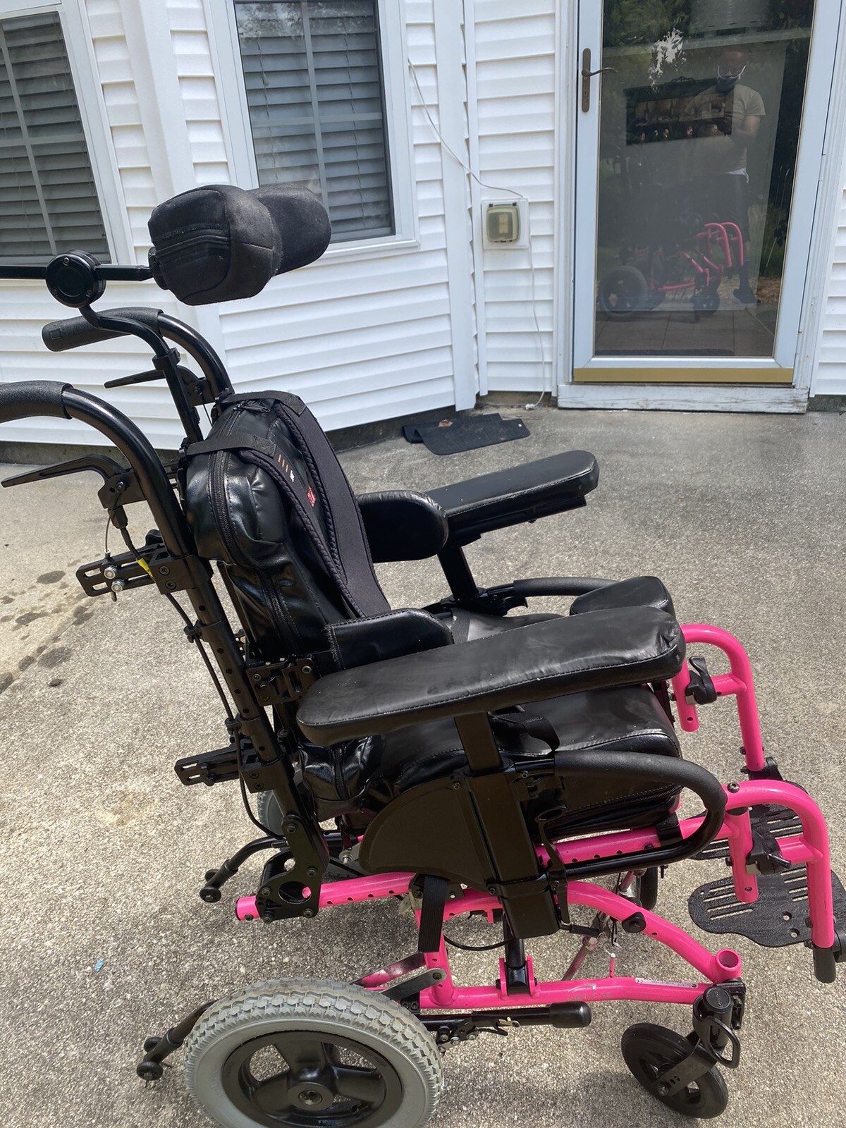 Sunrise Medical Quickie Zippie TS 12” x 16” Tilt In Place Wheelchair