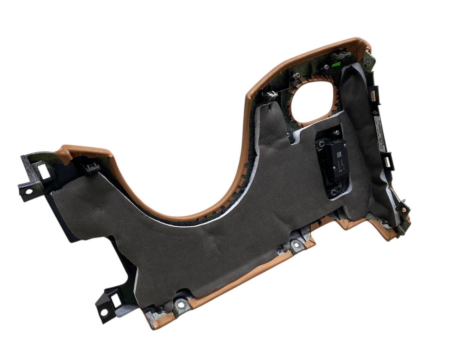 2017-2023 ASTON MARTIN DB11 LEFT DRIVER KNEE BOLSTER W/ PARKING BRAKE SWITCH