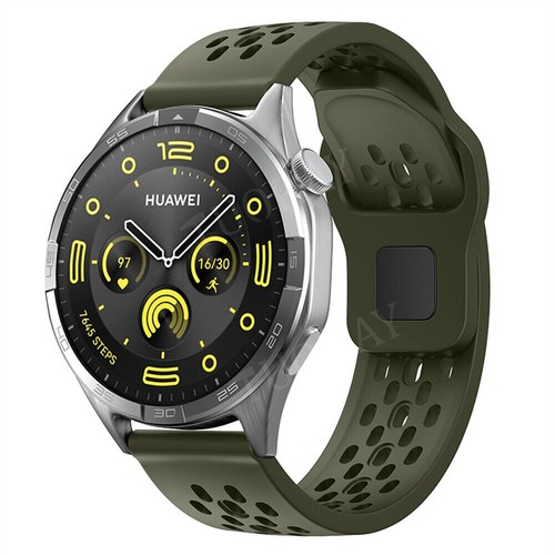Silicone Watch Band for Amazfit GTS Mini 4 3 2e GTR 4 3 Pro 42/47mm Bip 5 Strap - Picture 35 of 48