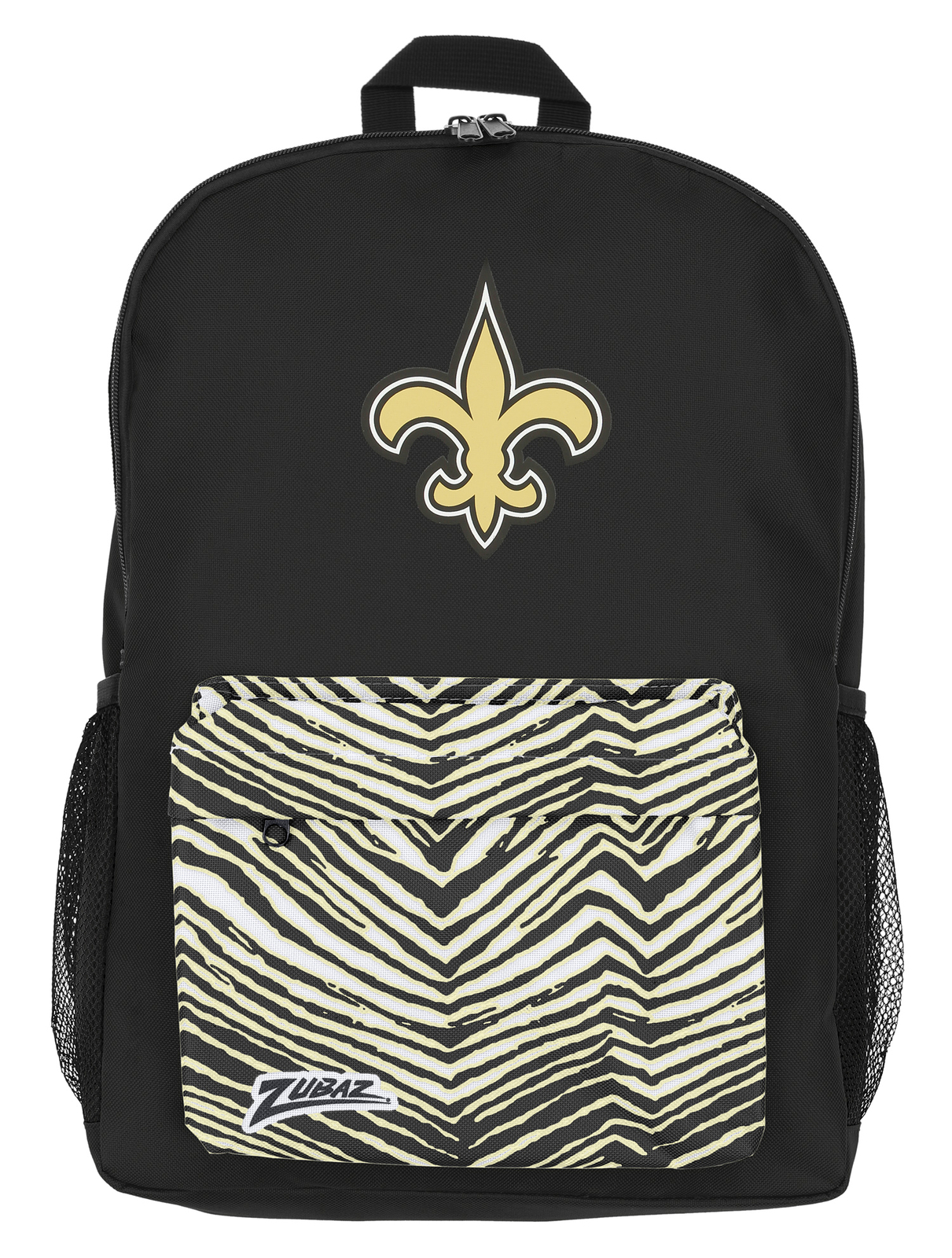 Рюкзак с набивным рисунком FOCO X ZUBAZ NFL New Orleans Saints Zebra 2 Collab