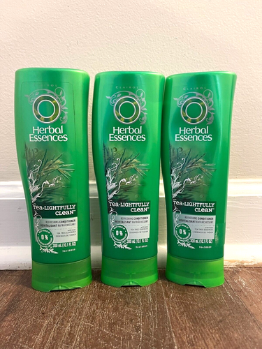 3 Herbal Essences Tea-Lightfully Clean Refreshing Conditioner 10.1 Oz. Each