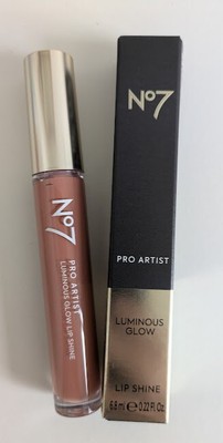 No 7 PRO ARTIST LUMINOUS GLOW LIP SHINE 6,8ml *NUDE SHINE* BRANDNEU