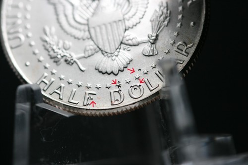 2008 D Kennedy Half Dollar Uncirculated REV: Mint Error - Picture 5 of 6