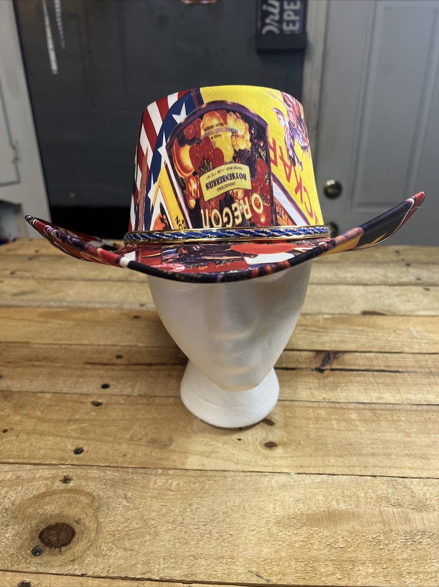 Summit Hat Co. 7 xxxxxxx Wool Felt Advertising Design Size 