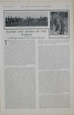 1902 Print Artikel Navies & Armies World Weekly Update Dutch Sentry