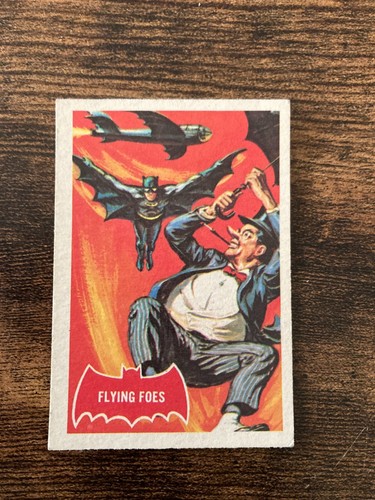 Tarjetas de goma A&BC 1966 Batman - murciélago rojo edición Reino Unido - Imagen 52 de 79