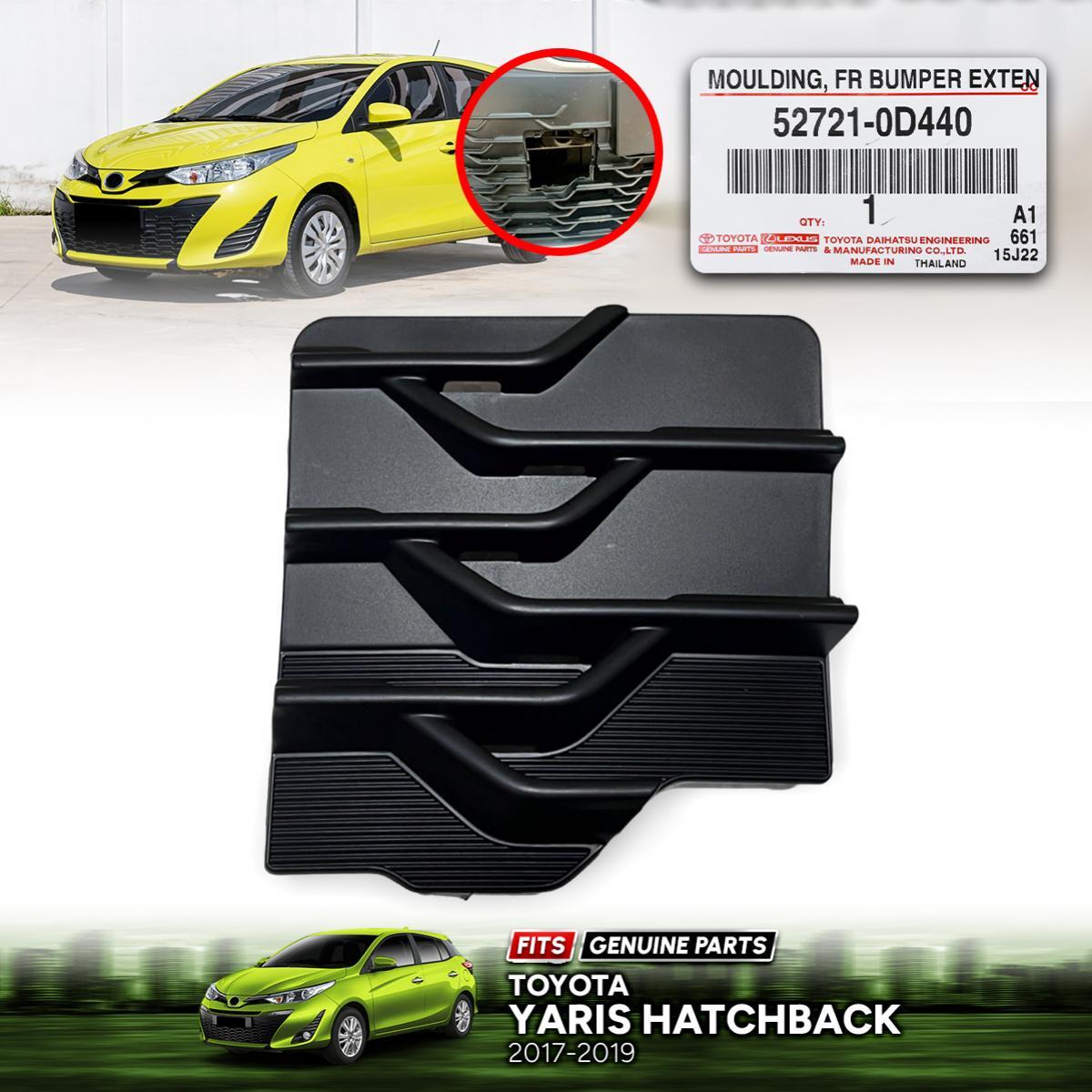 Front Bumper Hole Cover Moulding Fits Toyota Yaris 2017-19 NSP152