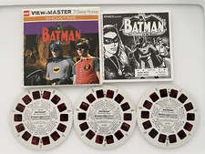 Vintage VIEW-MASTER Reels w/ Sleeve Booklet BATMAN Purr-fect Crime West Ward