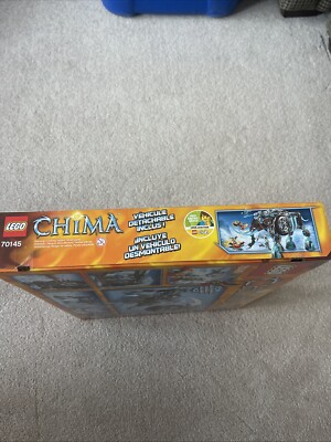LEGO LEGENDS OF CHIMA: Maula's Ice Mammoth Stomper (70145) for