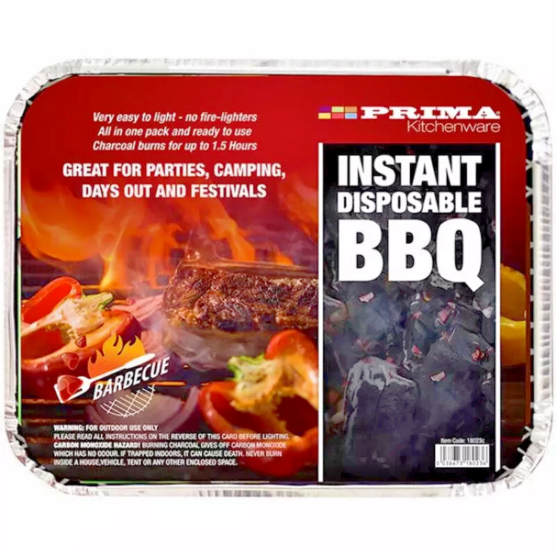 Disposable Outdoor Instant Charcoal Light BBQ Barbecue Grill