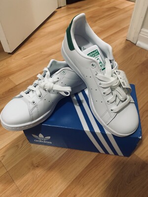 Adidas Men's Originals Stan Smith White/Green M20324 Size 5
