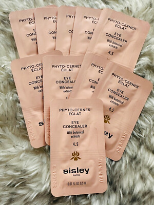 10 X Sisley PHYTO CERNES E'CLAT EYE CONCEALER Color 4.5 Each sample 0.5 = 5ml