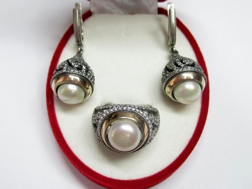 Lys - Boucles d'oreilles perles naturelles | Atelier Lilac Lys - Boucles d'oreilles perles naturelles | Atelier Lilac