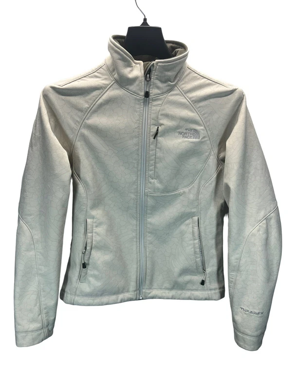 north-face apex bionic softshell flower print stains jacket