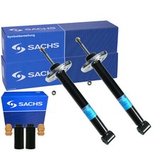 SACHS Stoßdämpfer Set re/li Hinterachse + ServiceKit CITROEN, PEUGEOT, TOYOTA