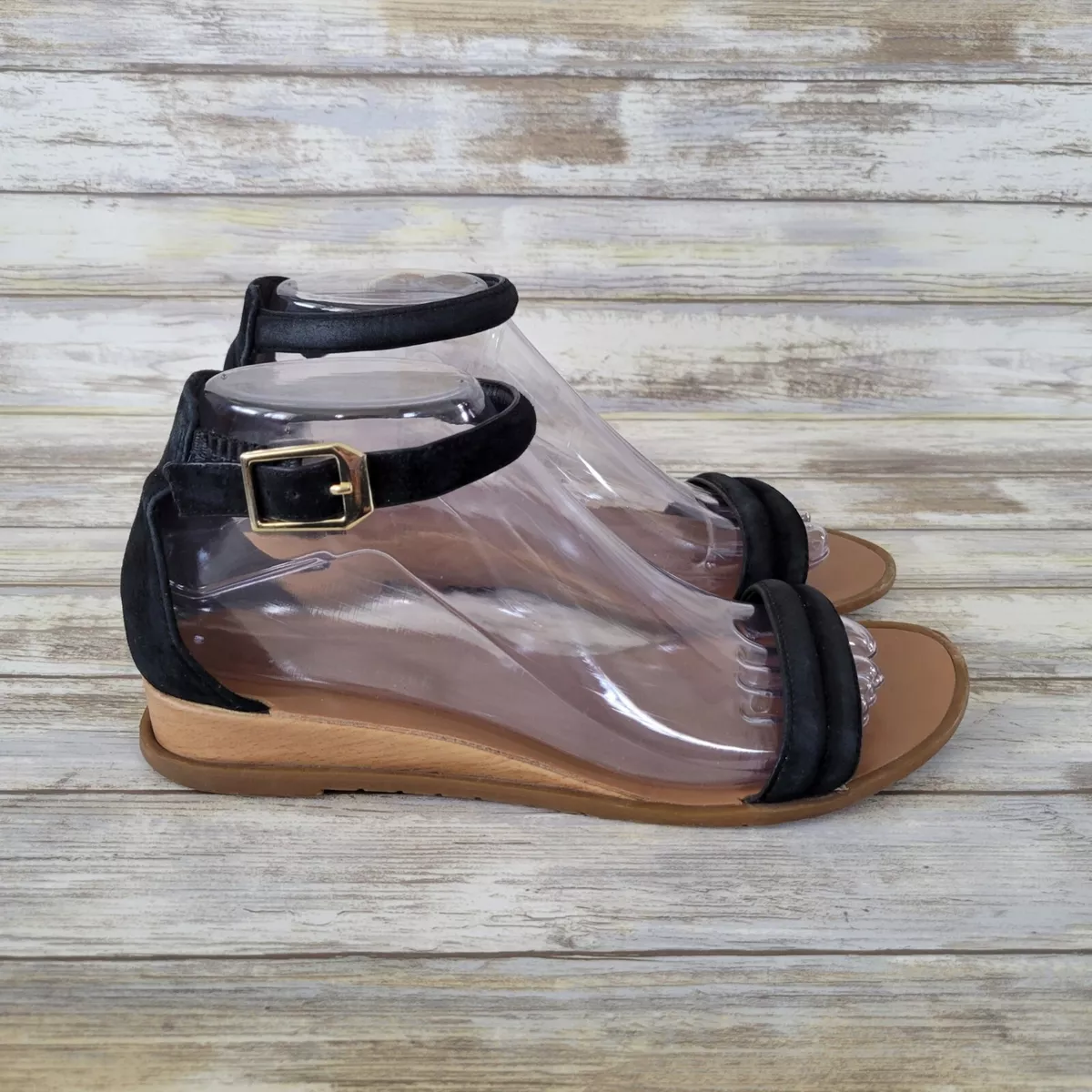 Kenneth cole sales black wedge sandals