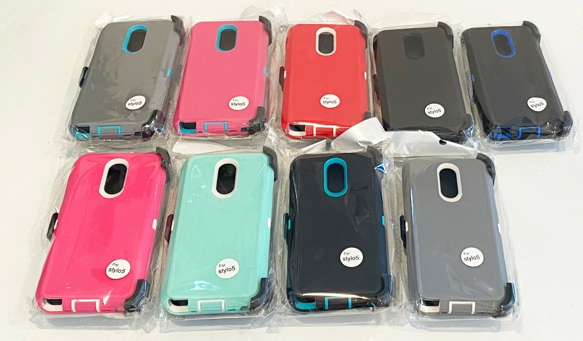 For LG Stylo 5/5 Plus Rugged Case with Screen