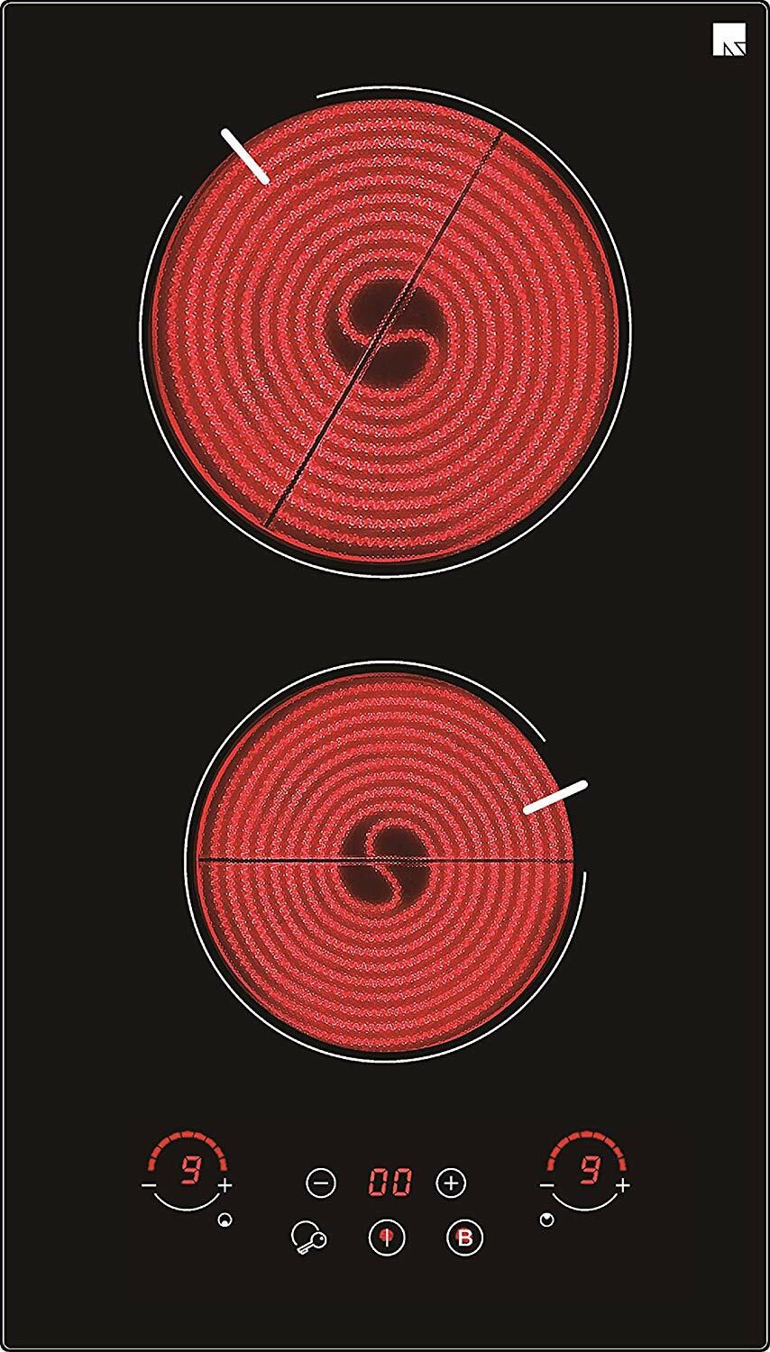 Ramblewood 2 Burner Electric Cooktop, 3000W, EC223 eBay