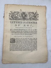 Pachtträger der allgemeinen Bauernhöfe an Laurent David, für sechs Jahre.