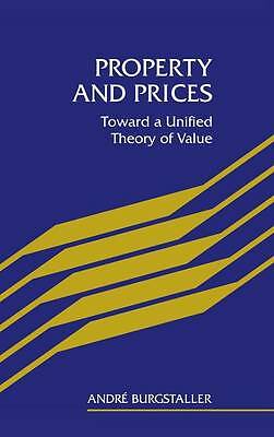 Property and Prices Burgstaller Hardback Cambridge University Press