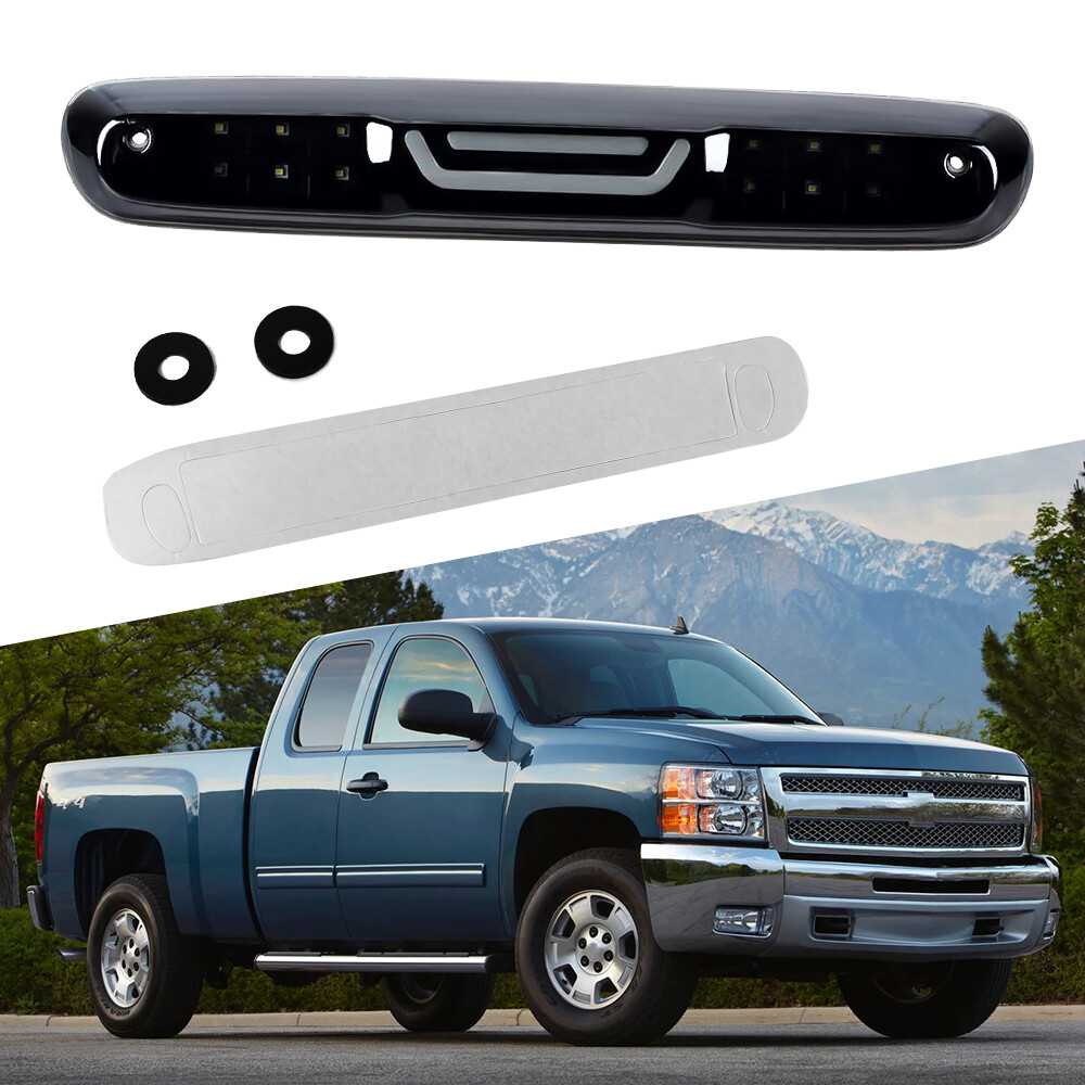 AUXITO LED Smoke Third Brake Light Cargo Lamp for 07-13 GMC Sierra 1500