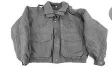 Flying Cross Jacket Police Black Jacket Coat Size Medium Short
