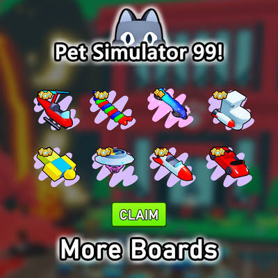   Pet Simulator 99! Alle Boards PS99/Pet Sim Alle Boards Günstig Sicher Sc...