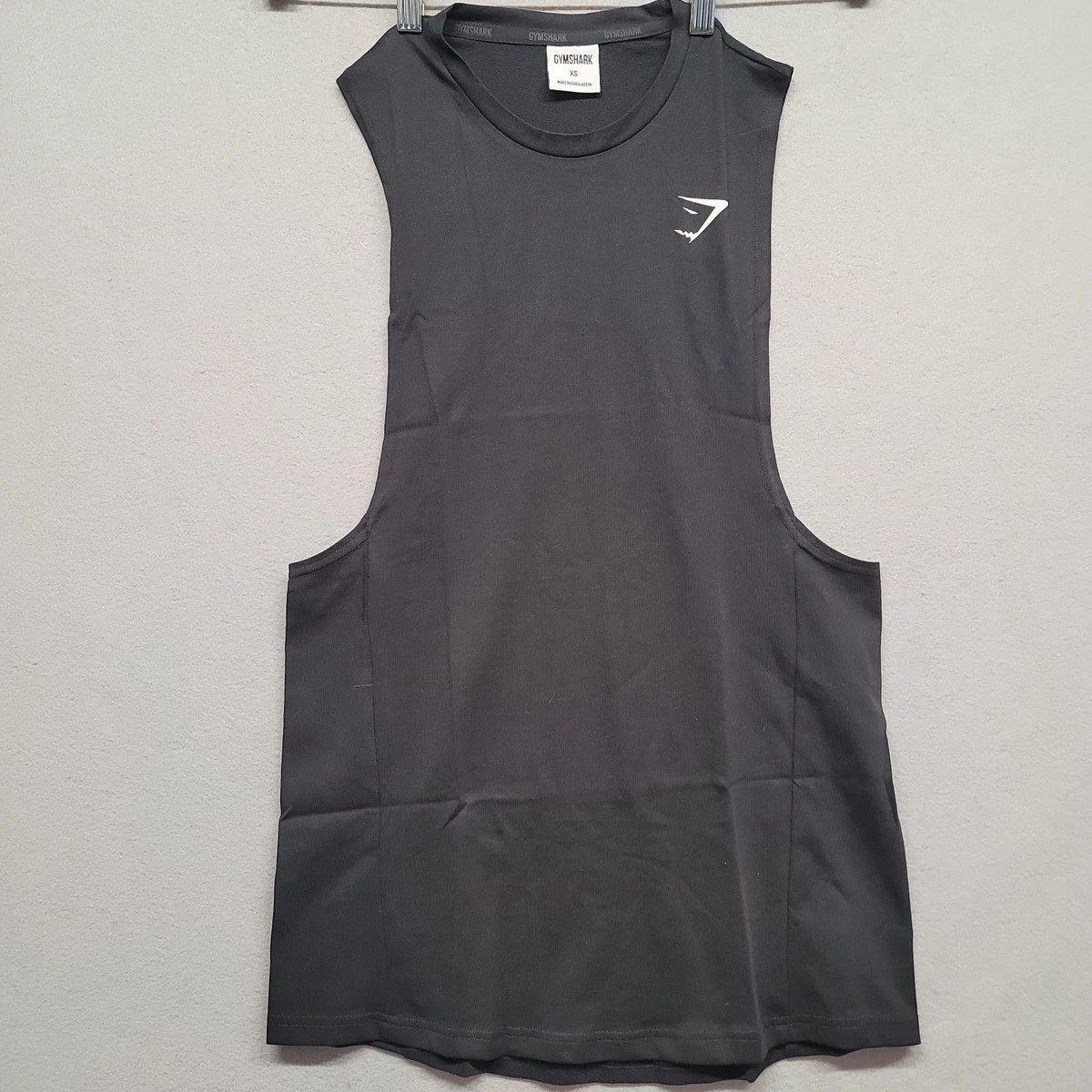 Gymshark React Drop Arm Tank - Navy