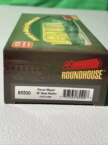 85500 ~ Athearn ~ Roundhouse ~ HO ~ Oscar Mayer ~ URTX 5366 ~ 36' Meat Reefer - Picture 6 of 7