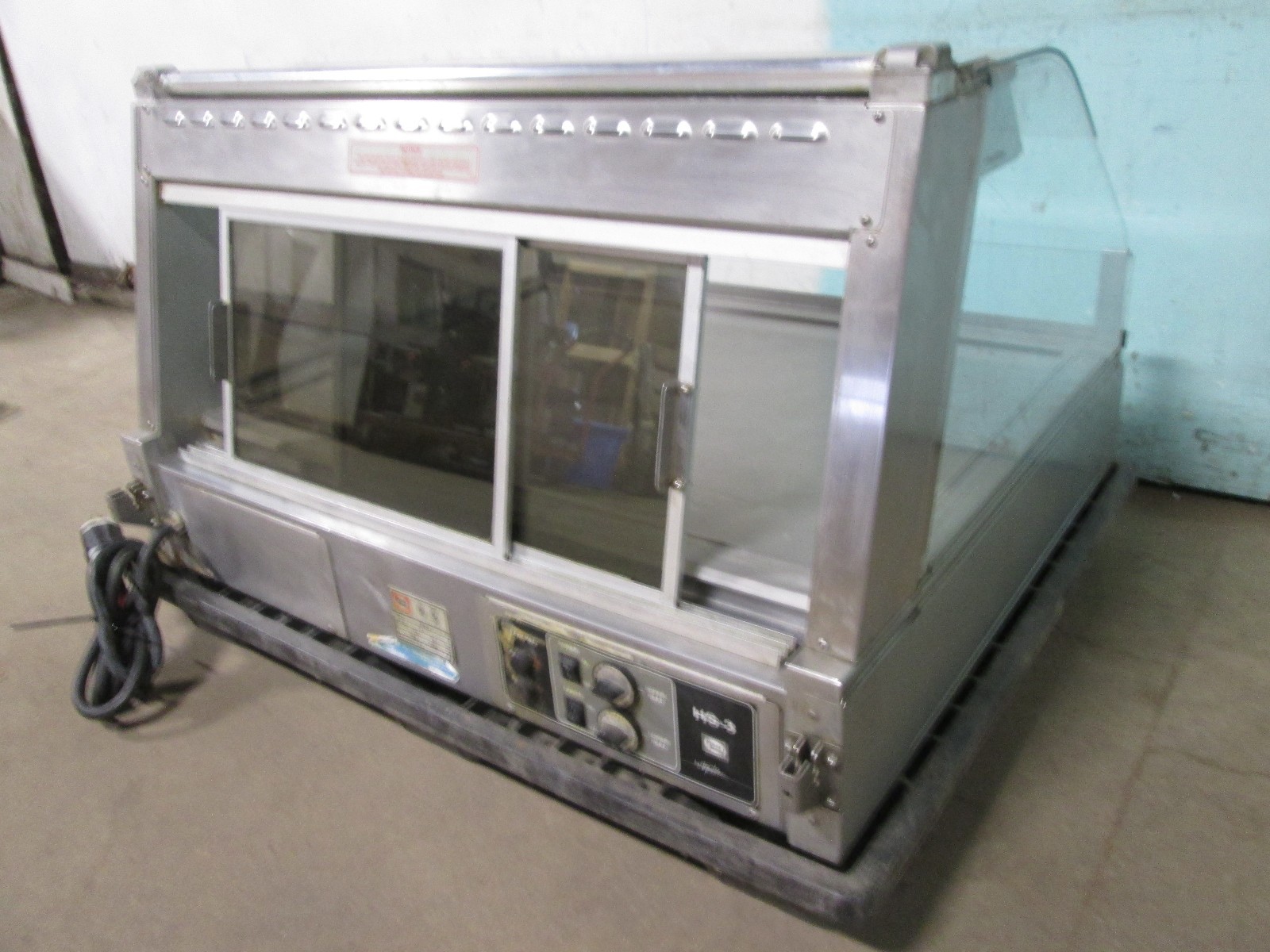 "HENNY PENNY HS3" COMMERCIAL (nsf) LIGHTED SELF SERVICE HOT FOOD