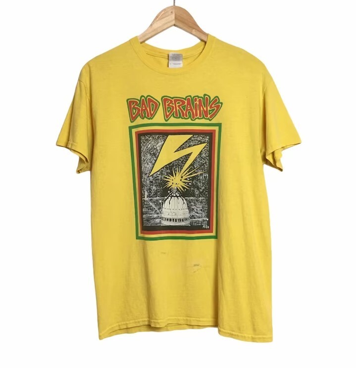 Vintage Retro 00s Bad Brains Hardcore Punk T Shirt, new shirt  TE1164