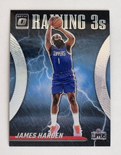 Donruss Optic Basketball 2023-24 James Harden Raining 3s Silver Holo Prizm 