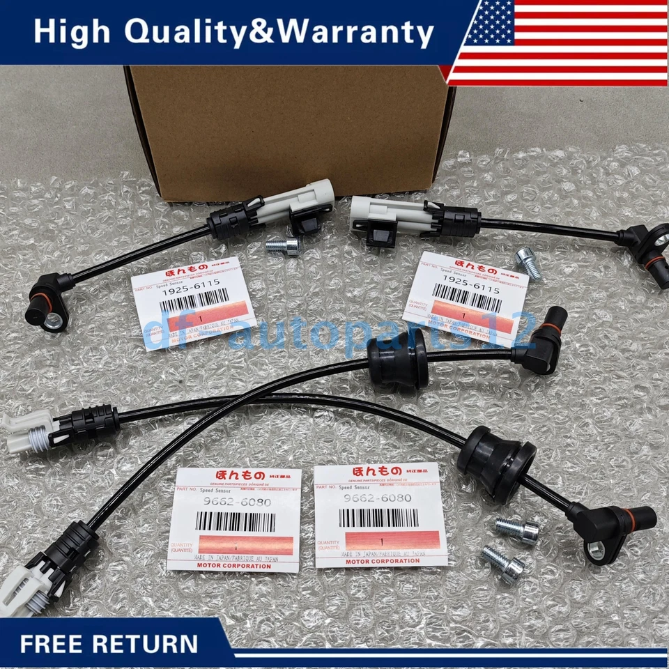 New 4 ABS Wheel Speed Sensor For Chevy Captiva Suzuki Pontiac Saturn - Изображение 4 из 4