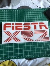 Ford fiesta mk2 XR2 boot lid sticker/Decal, Garage,Toolbox,Mancave