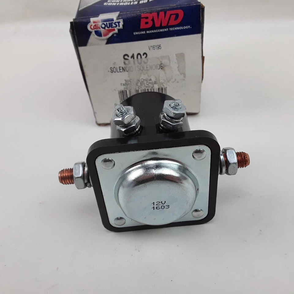 Starter Solenoid Fits American Motors Gremlin 1976-1977 Plymouth Belvedere 56-57 - Image 2 of 4