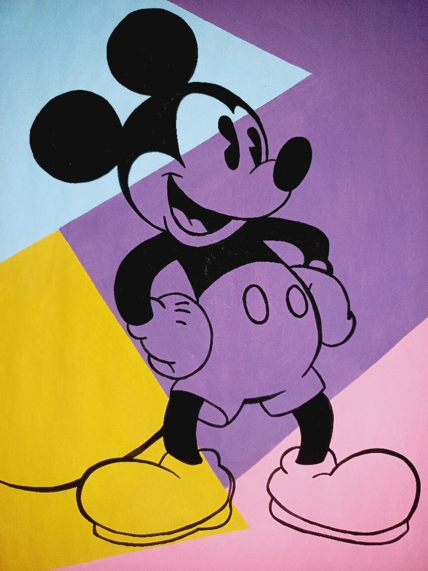 【模写】【限定100部・証明書付】Andy Warhol「Sam（パープル）」 Andy Warhol | Purple Sam - from 25 Cats Named Sam and One Blue