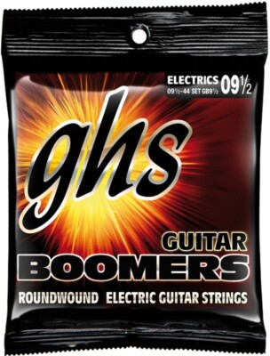 GHS Boomers extra light + (0095-044) GB9 1/2 Saiten für E-Gitarre