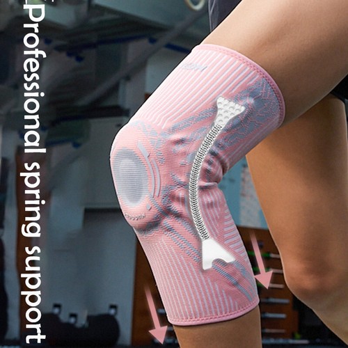 Veidoorn Knee Brace with Side Stabilizers Patella Gel Pads Non Slip Strips Knee - Picture 4 of 23