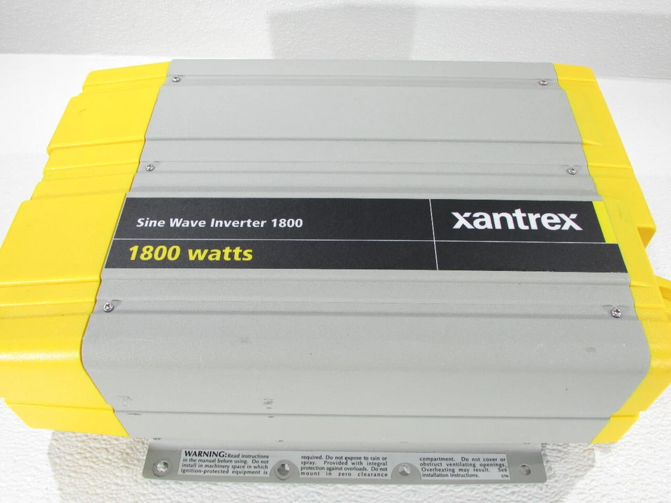 INVERSOR DE ONDA SINUSOIDAL XANTREX 1800 DEFECTUOSO PN 8061850 G3D Foto 3 de 4