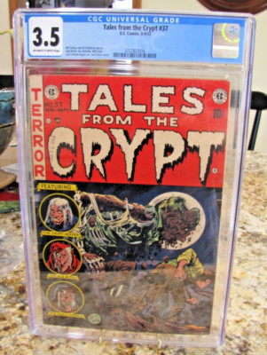 Tales from the Crypt #37 (EC Comics August-September 1953) Golden Age CGC 3.5