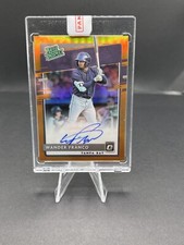 DA3408  2020 Optic Rated Prospects Signatures Orange AUTO Wander Franco #/75