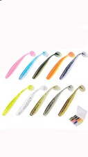 Sunday Pro Soft Fishing Lure 10 Pack Variety