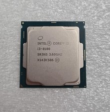 Intel Core i3-8100 Processor Model Computer Processors (CPUs) for